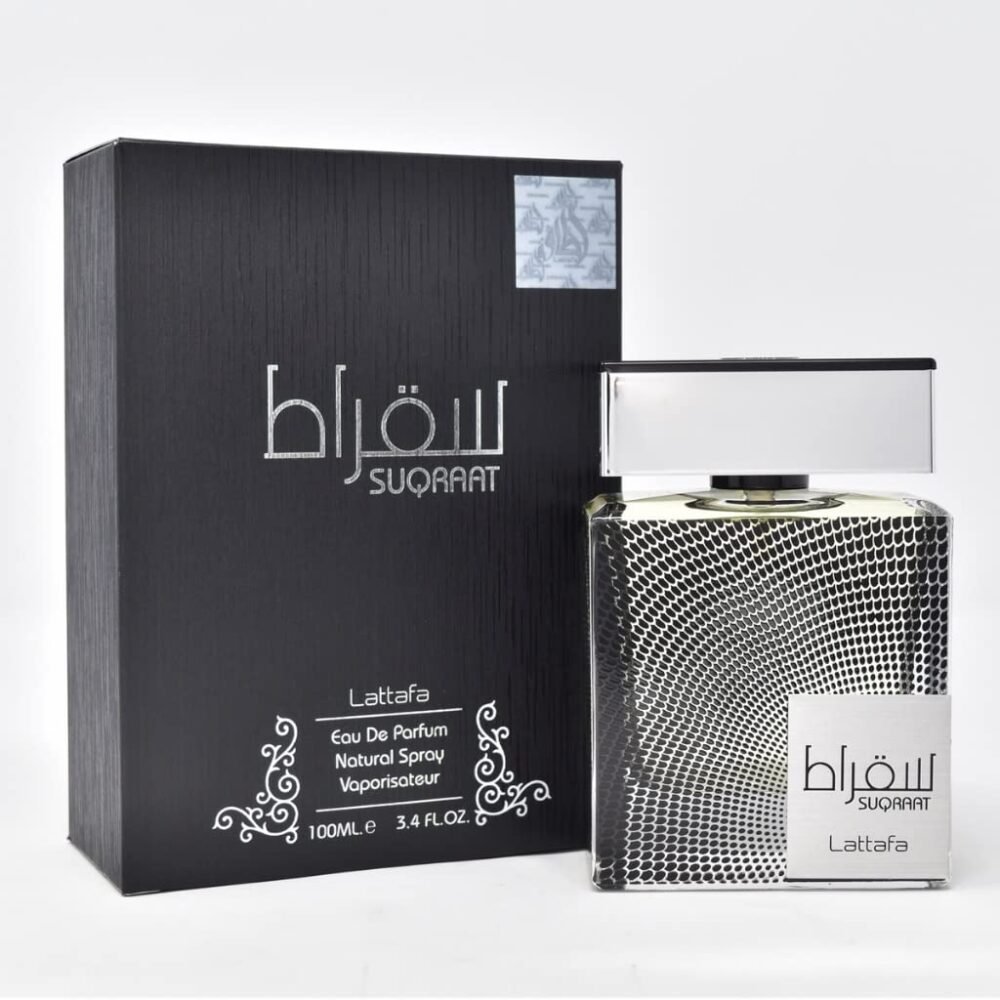 عطر "Suqraat" من لطافة للرجال - أو دو بارفان سبراي - 3.4 أونصة (عبوة من 4 زجاجات) - الصورة 3