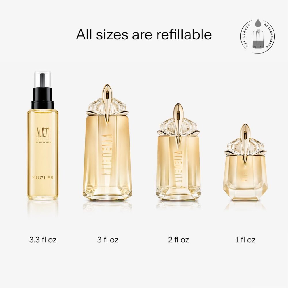 عطر "Alien Goddess" من موغلر - أو دو بارفام للنساء - عطر زهري وخشبي - الصورة 4