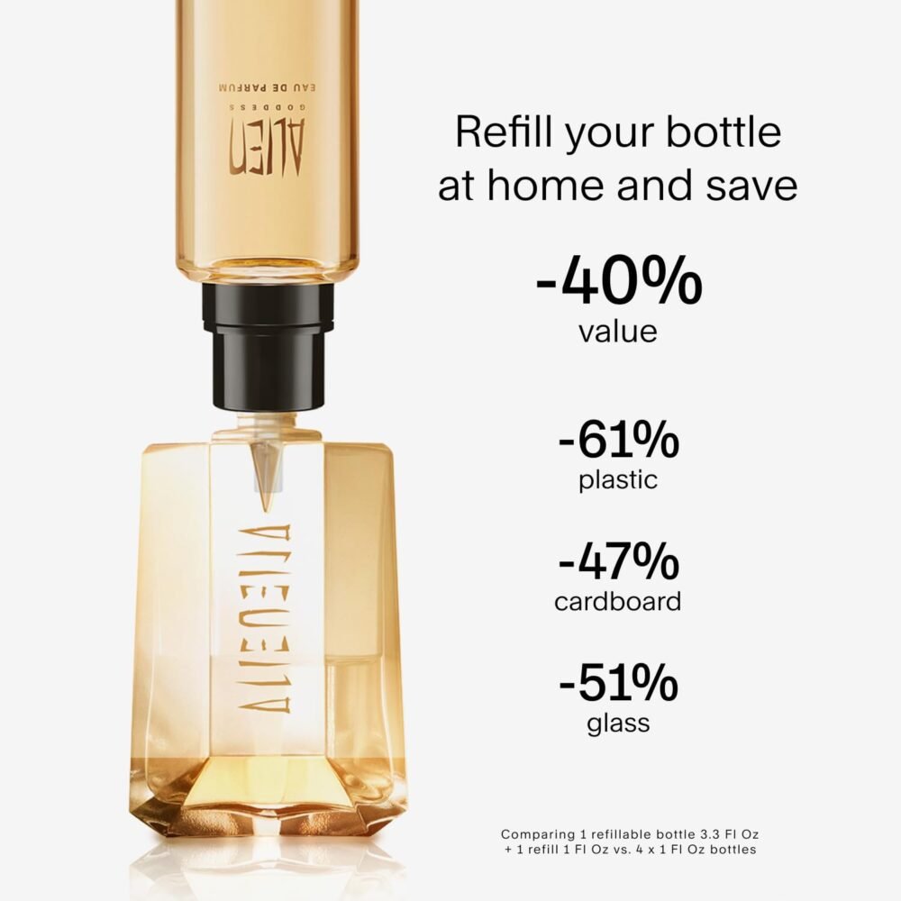 عطر "Alien Goddess" من موغلر - أو دو بارفام للنساء - عطر زهري وخشبي - الصورة 3