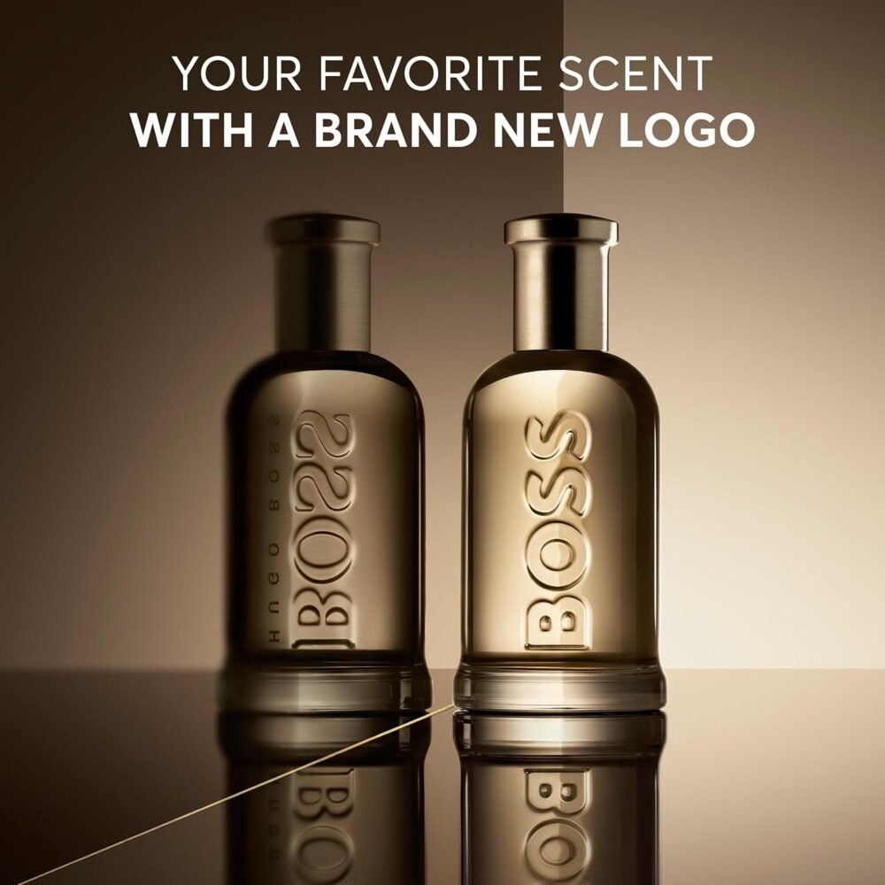 عطر "Boss Bottled" من هوغو بوس - أو دو بارفام للرجال - عطر خشبي فاخر - الصورة 2