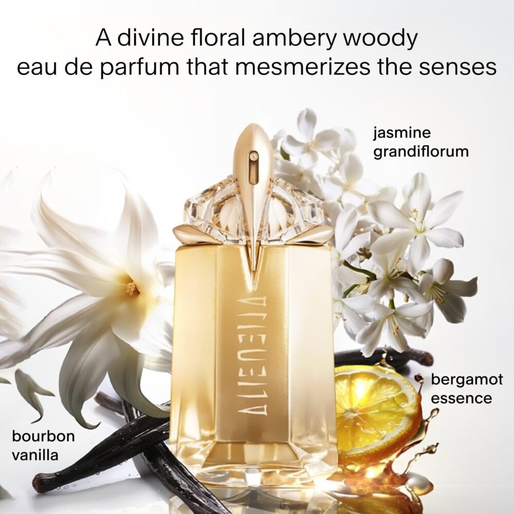 عطر "Alien Goddess" من موغلر - أو دو بارفام للنساء - عطر زهري وخشبي - الصورة 2