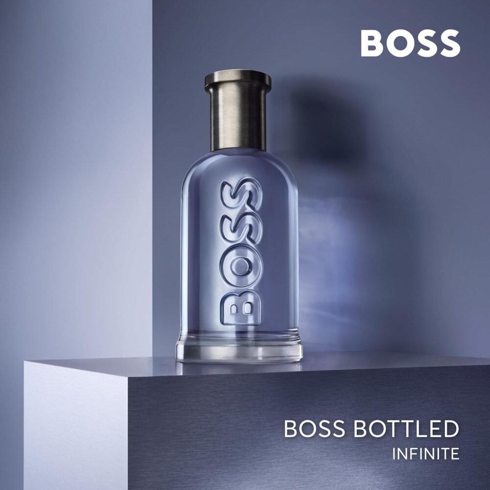 عطر "Boss Bottled Infinite" من هوغو بوس - أو دو بارفام للرجال - عطر خشبي فاخر - الصورة 2