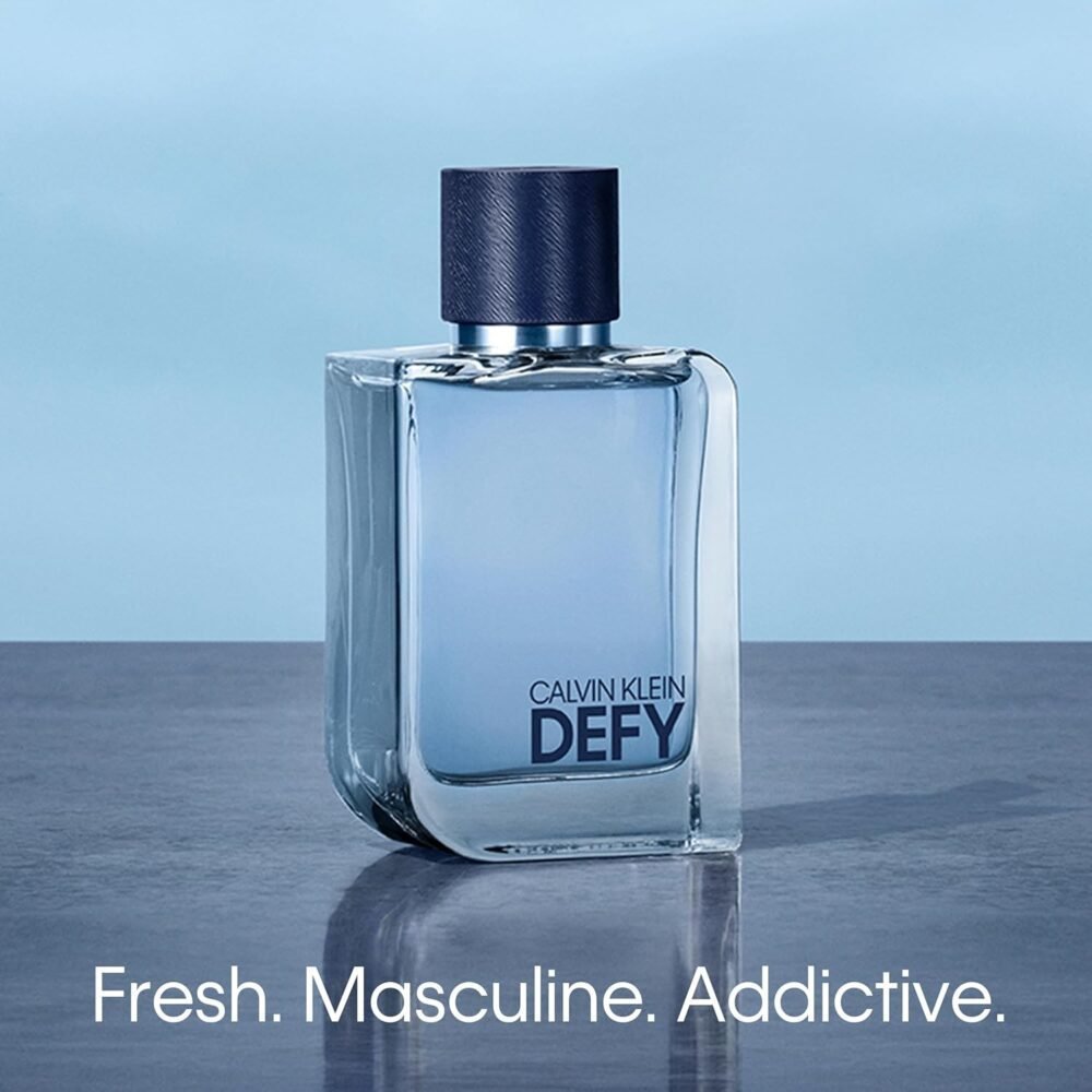 عطر "Defy" من كالفن كلاين - أو دو تواليت للرجال - عطر خشبي فاخر - الصورة 4