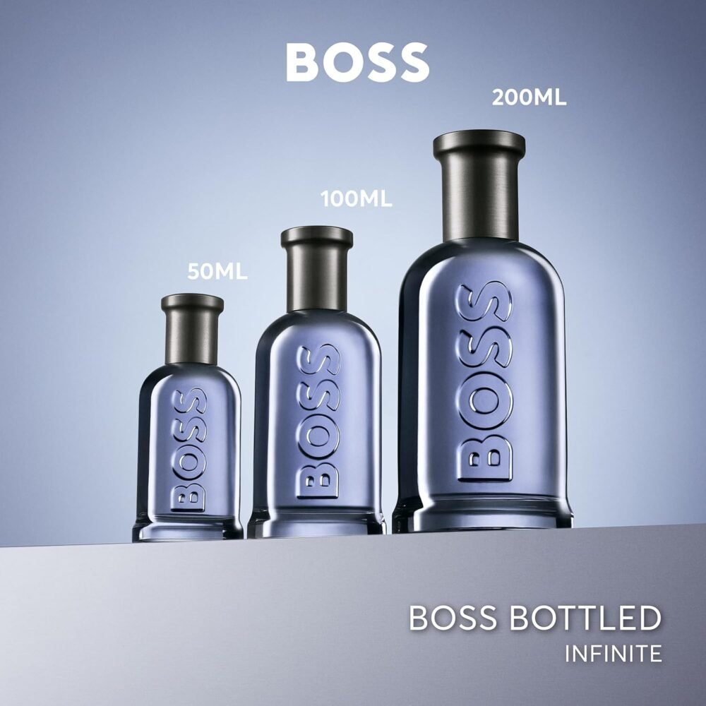 عطر "Boss Bottled Infinite" من هوغو بوس - أو دو بارفام للرجال - عطر خشبي فاخر - الصورة 5