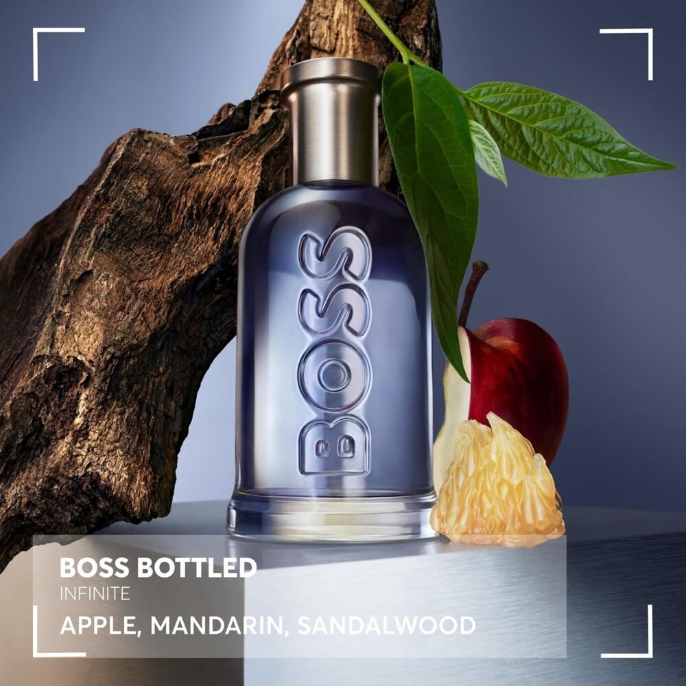 عطر "Boss Bottled Infinite" من هوغو بوس - أو دو بارفام للرجال - عطر خشبي فاخر - الصورة 3