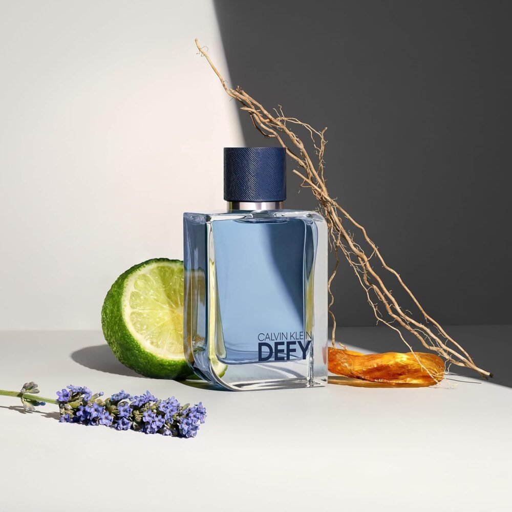 عطر "Defy" من كالفن كلاين - أو دو تواليت للرجال - عطر خشبي فاخر - الصورة 2