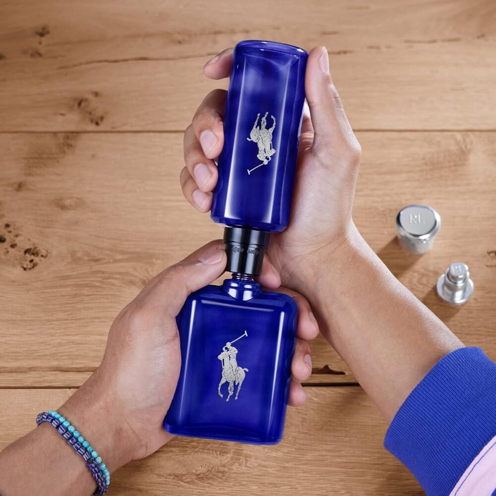 عطر "Polo Blue" من رالف لورين - أو دو بارفان للرجال - عطر مائي ومنعش - الصورة 3
