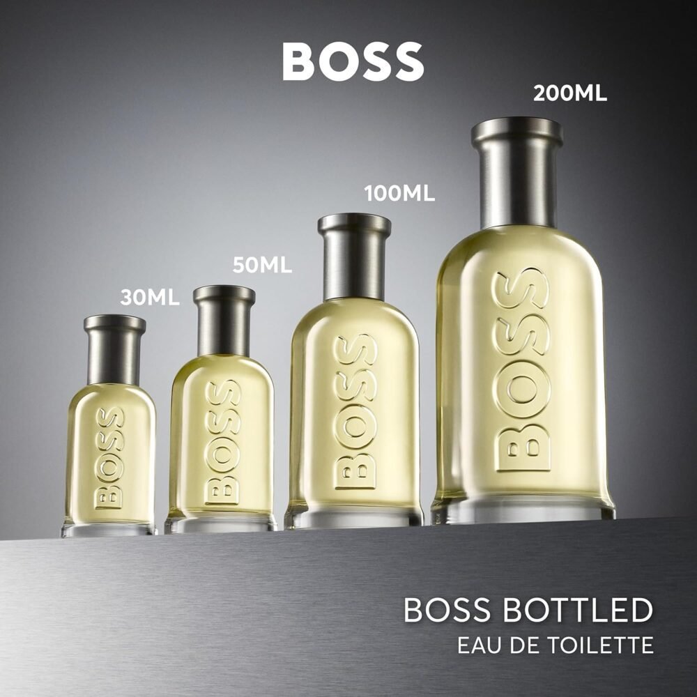 عطر "Boss Bottled" من هوغو بوس - أو دو تواليت للرجال - عطر خشبي فاخر - الصورة 6
