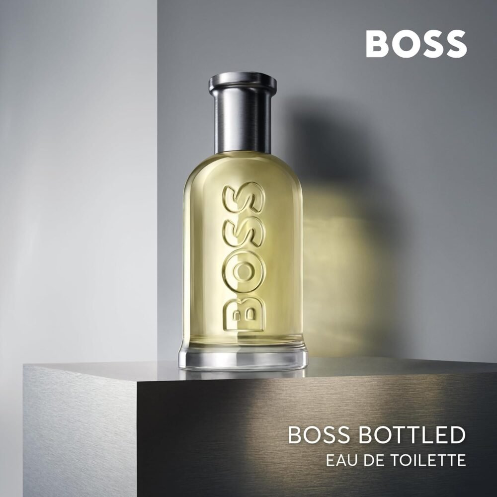عطر "Boss Bottled" من هوغو بوس - أو دو تواليت للرجال - عطر خشبي فاخر - الصورة 2