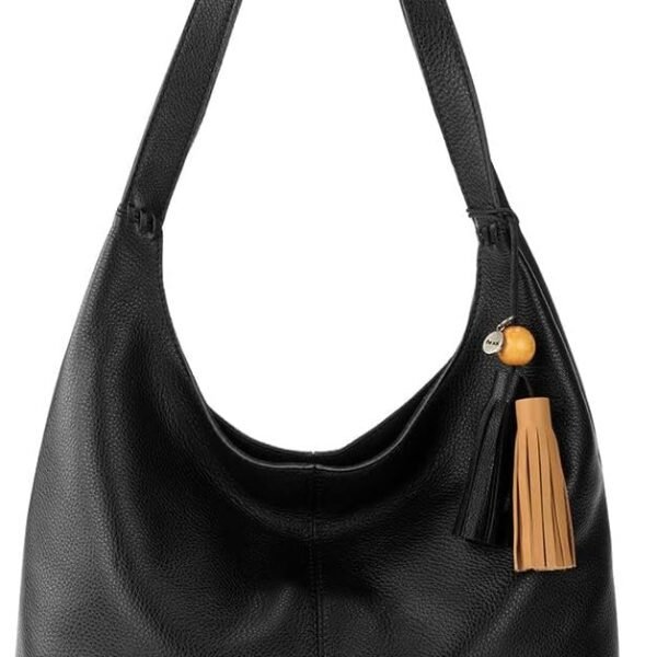 حقيبة "ذا ساك" هانتلي - حقيبة هوبو جلدية