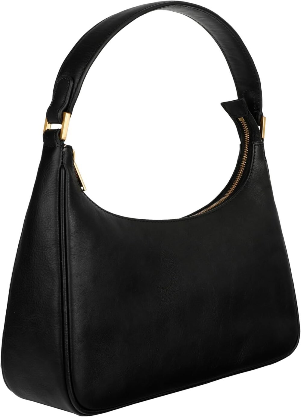 حقيبة "تايم ريزستنس" الجلدية - حقيبة نسائية من جلد فولي جراين - حقيبة كتف مصنوعة في إيطاليا - الصورة 6