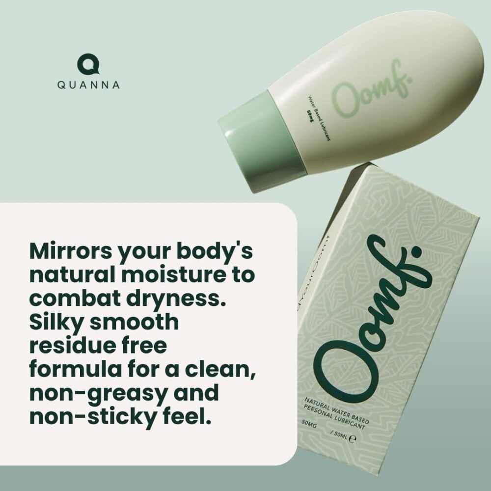 ⁦مرطب شخصي طبيعي بالكامل بخلاصة القنب والبريبايوتيك - Quanna Oomf (50 مل)⁩ - الصورة ⁦3⁩