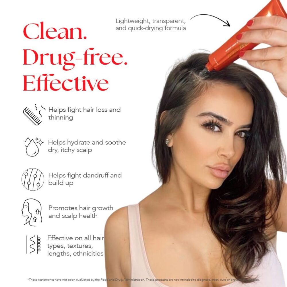 HAIRtamin سيروم للعناية بفروة الرأس - يحسن كثافة الشعر ويغذّي فروة الرأس لنتائج صحية - عبوة مكونة من قطعتين - الصورة 2