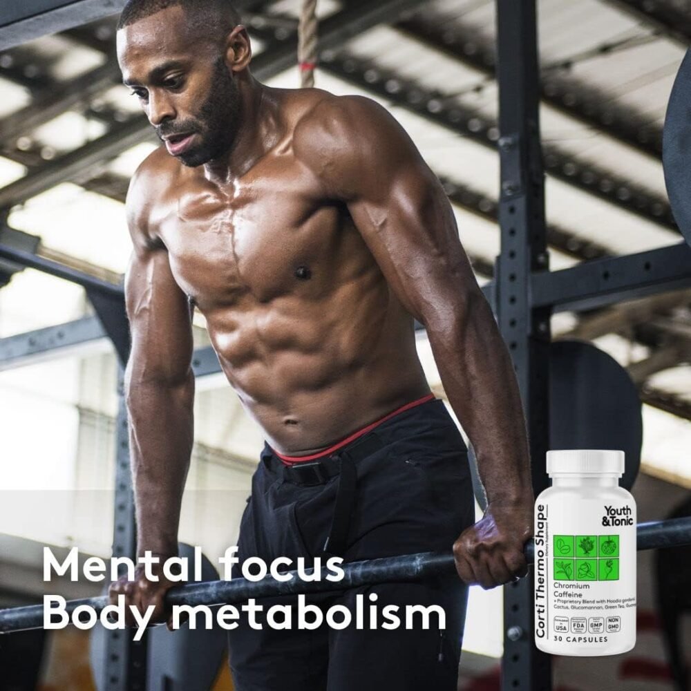 ⁦يوث و تونك كورتيثيرمو شايب ديتوكس لتنظيف الجسم وإدارة الوزن - 120 كبسولة⁩ - الصورة ⁦5⁩