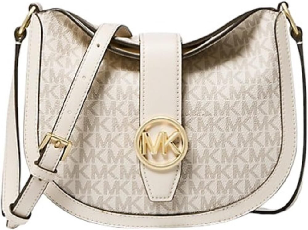 حقيبة "مايكل كورس" جابي صغيرة مع لوجو - كروس بودي