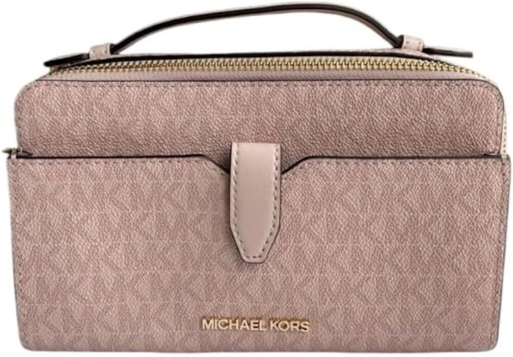 حقيبة "مايكل كورس" "ميديم دابل زيب فون كروس بودي" - الصورة 4