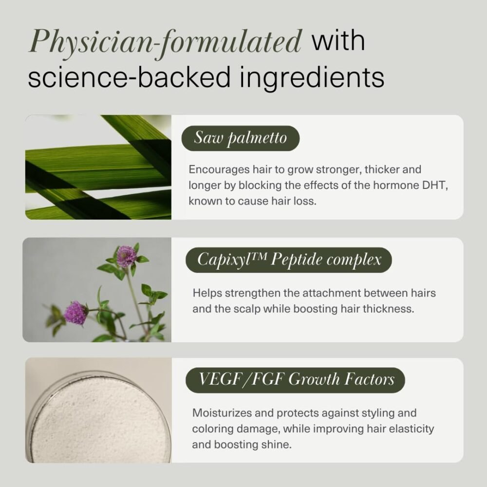 سيروم XYON لتقوية الشعر للنساء - يحفز نمو الشعر ويزيد الكثافة (تركيبة ثنائية المراحل) - الصورة 2