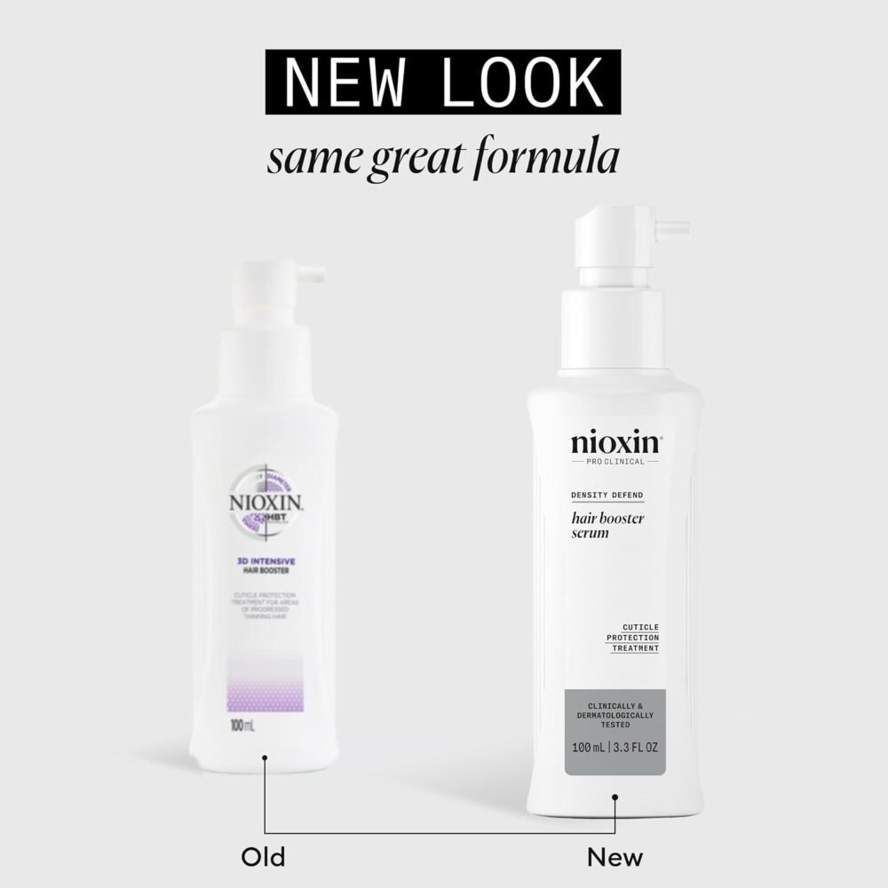 سيروم Nioxin Hair Booster - علاج متقدم لزيادة كثافة الشعر - 3.4 أونص (التعبئة قد تختلف) - الصورة 2