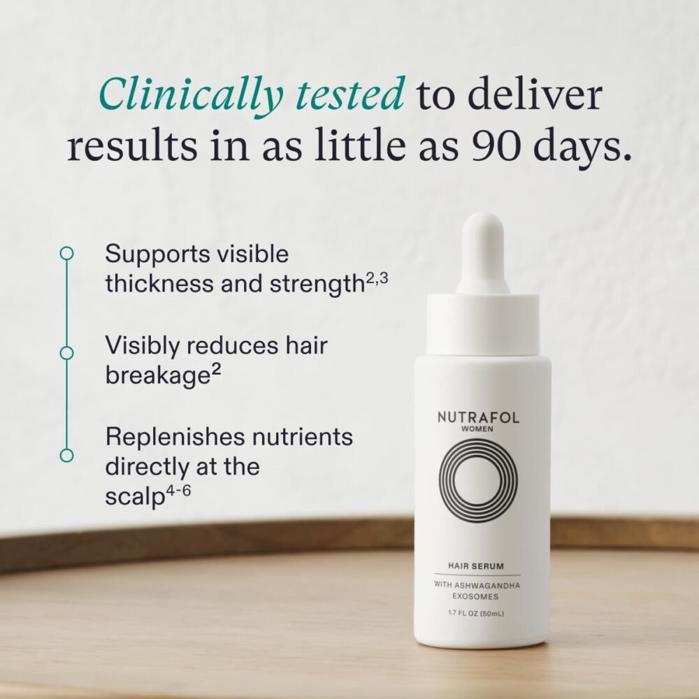 سيروم شعر نوترافول للنساء، يدعم زيادة كثافة وقوة الشعر بشكل ملحوظ، خفيف الوزن وسريع الامتصاص، نباتي - الصورة 2
