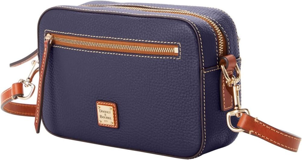 حقيبة "دوني آند بورك" "كاميرا زيب كروس بودي" للنساء من الجلد المحبب - الصورة 2