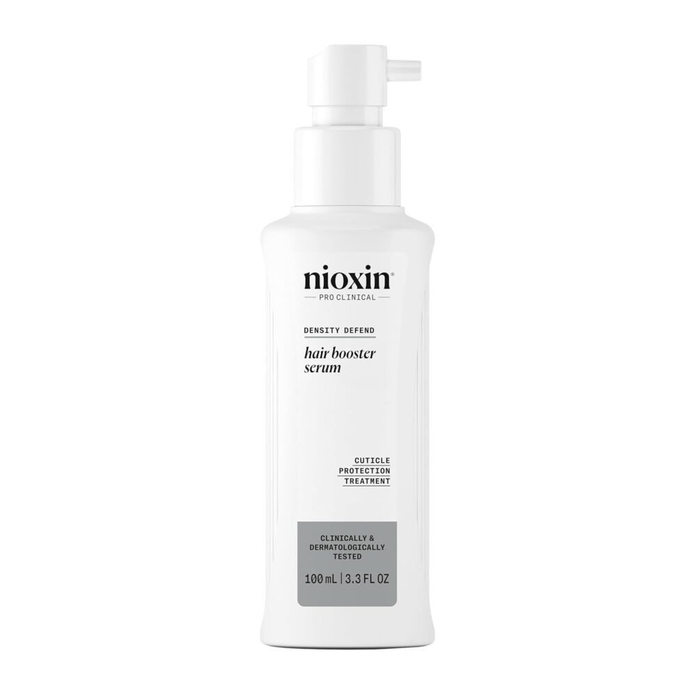 سيروم Nioxin Hair Booster - علاج متقدم لزيادة كثافة الشعر - 3.4 أونص (التعبئة قد تختلف)