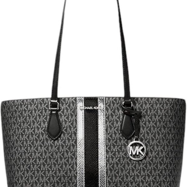 حقيبة "مايكل كورس" "شيلا" حقيبة توت كبيرة بشعار العلامة التجارية