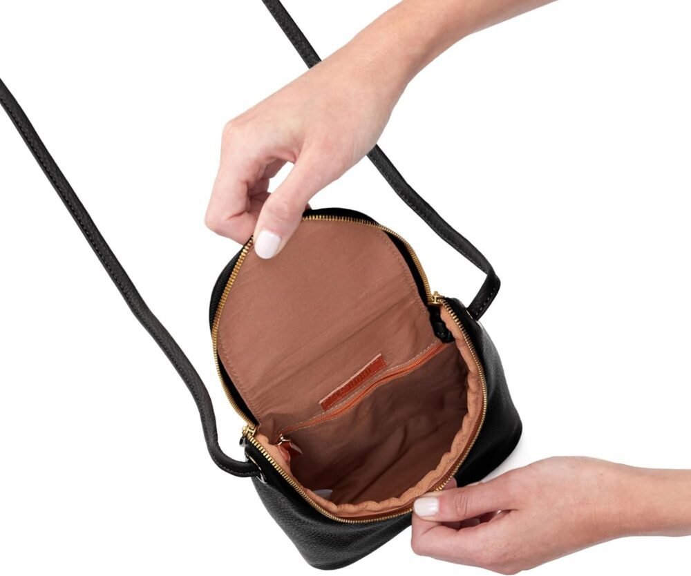 حقيبة "هوبو" "فيرن" الجلدية كروس بودي للنساء، حقيبة مع حزام قابل للتعديل - الصورة 3