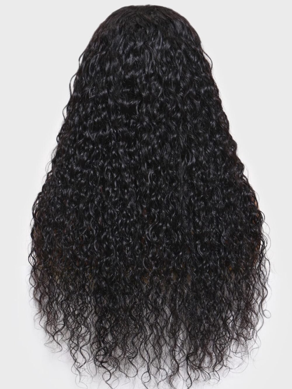 ⁦باروكة UNICE شعر بشري كيرلي بتأثير الأمواج المائية - رباط 7x5، بدون غراء، مشذبة مسبقًا مع شعر صغير، 20 بوصة⁩ - الصورة ⁦6⁩