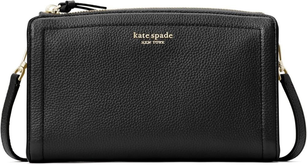 حقيبة "كيت سبيد نيويورك" الصغيرة كروس بودي جلدية بنمط "نوت" للنساء