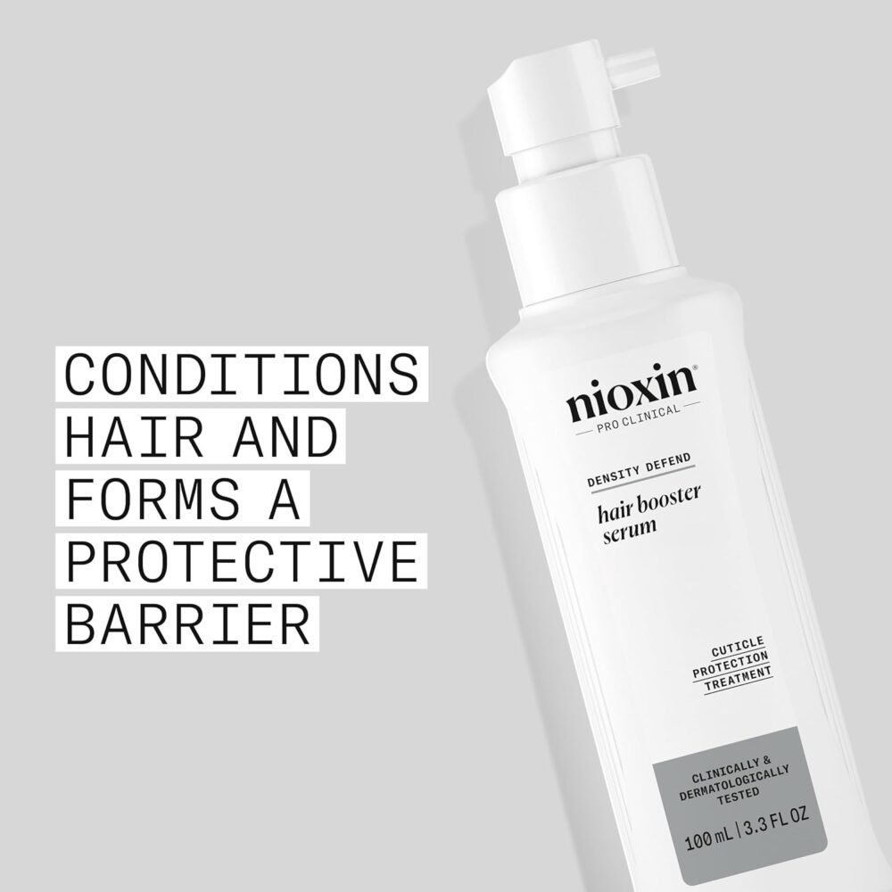 سيروم Nioxin Hair Booster - علاج متقدم لزيادة كثافة الشعر - 3.4 أونص (التعبئة قد تختلف) - الصورة 3