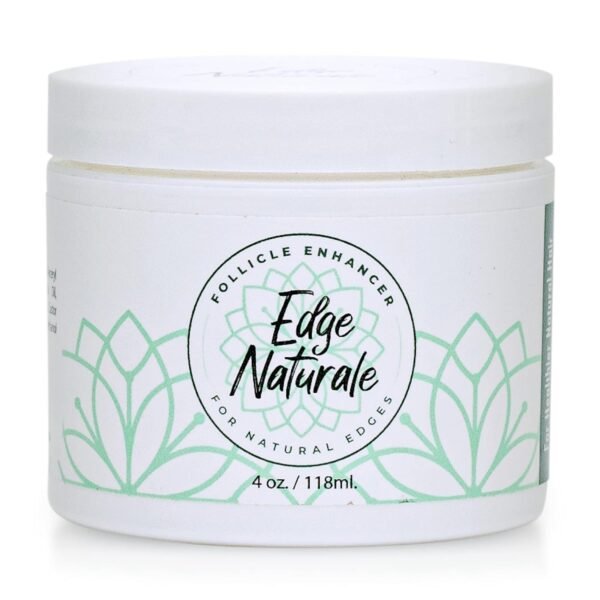 Edge Naturale - مكمل تعزيز نمو الشعر للأطراف - يعالج وينمّي حواف الشعر لجميع أنواع الشعر (4 أوقية) - صنع في الولايات المتحدة