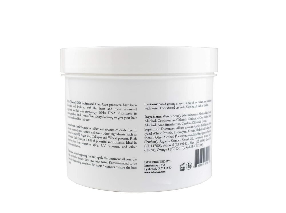 بلسم معزّز بالكيراتين ومستخلص الثوم للشعر التالف والخفيف - يوقف تساقط الشعر ويعزز النمو (946 مل) - الصورة 2