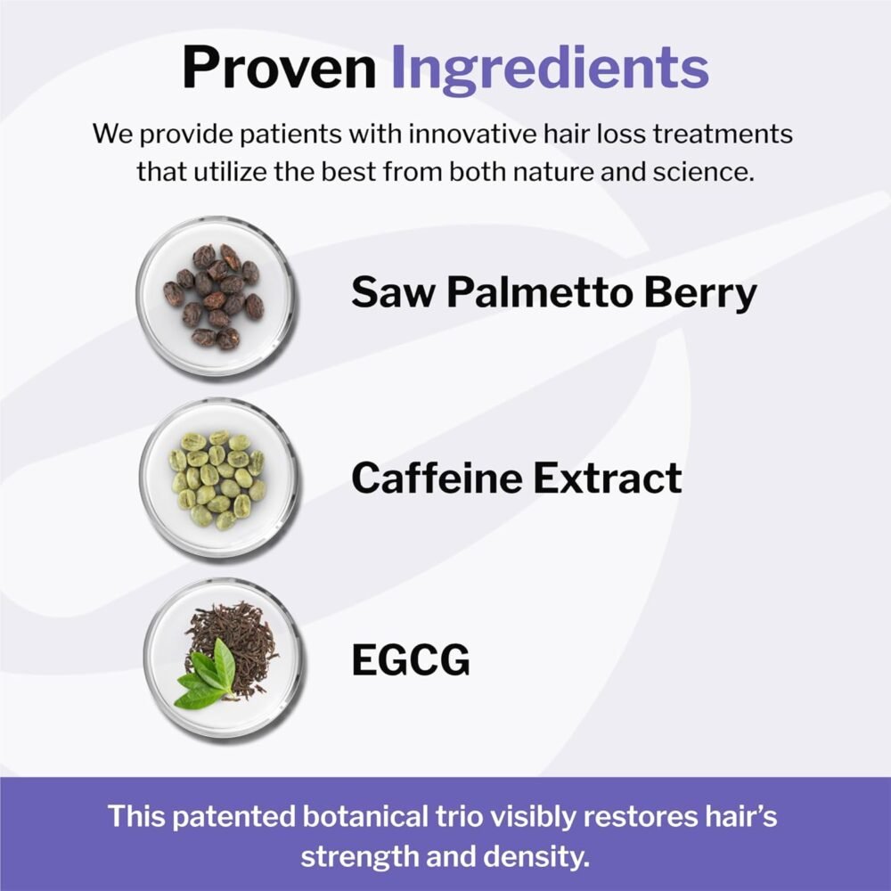 شامبو وبلسم مضاد لتساقط الشعر | تركيبة نباتية لمحاربة DHT للشعر الرفيع تم تطويرها بواسطة أطباء الجلد | للحصول على شعر أكثر صحة وكثافة وسمكًا – شابيرو إم دي | عبوة شهر واحد - الصورة 4