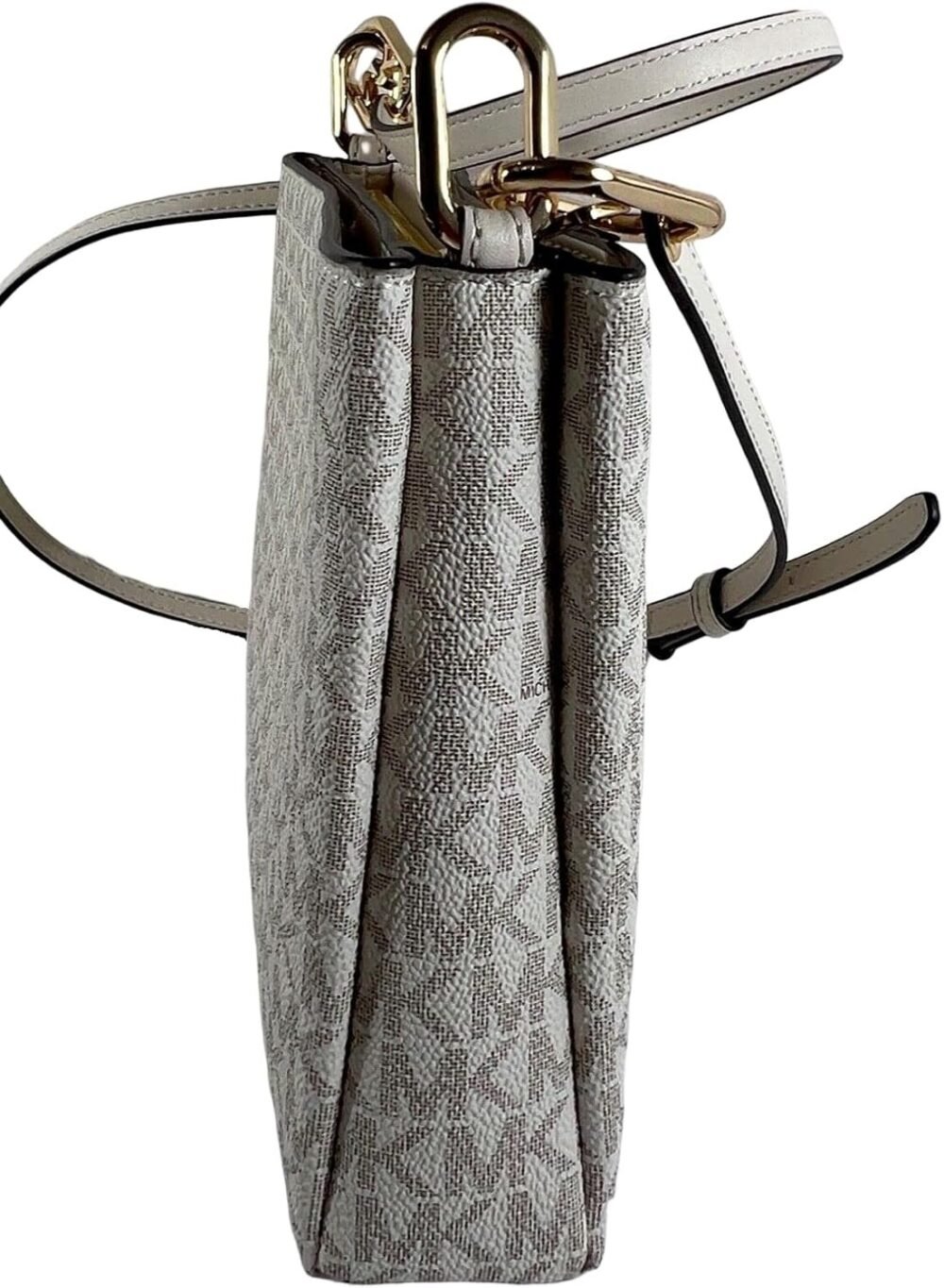 حقيبة "مايكل كورس" "تريشا" الجلدية كروس بودي متوسطة مع ثلاثة أقسام - الصورة 2