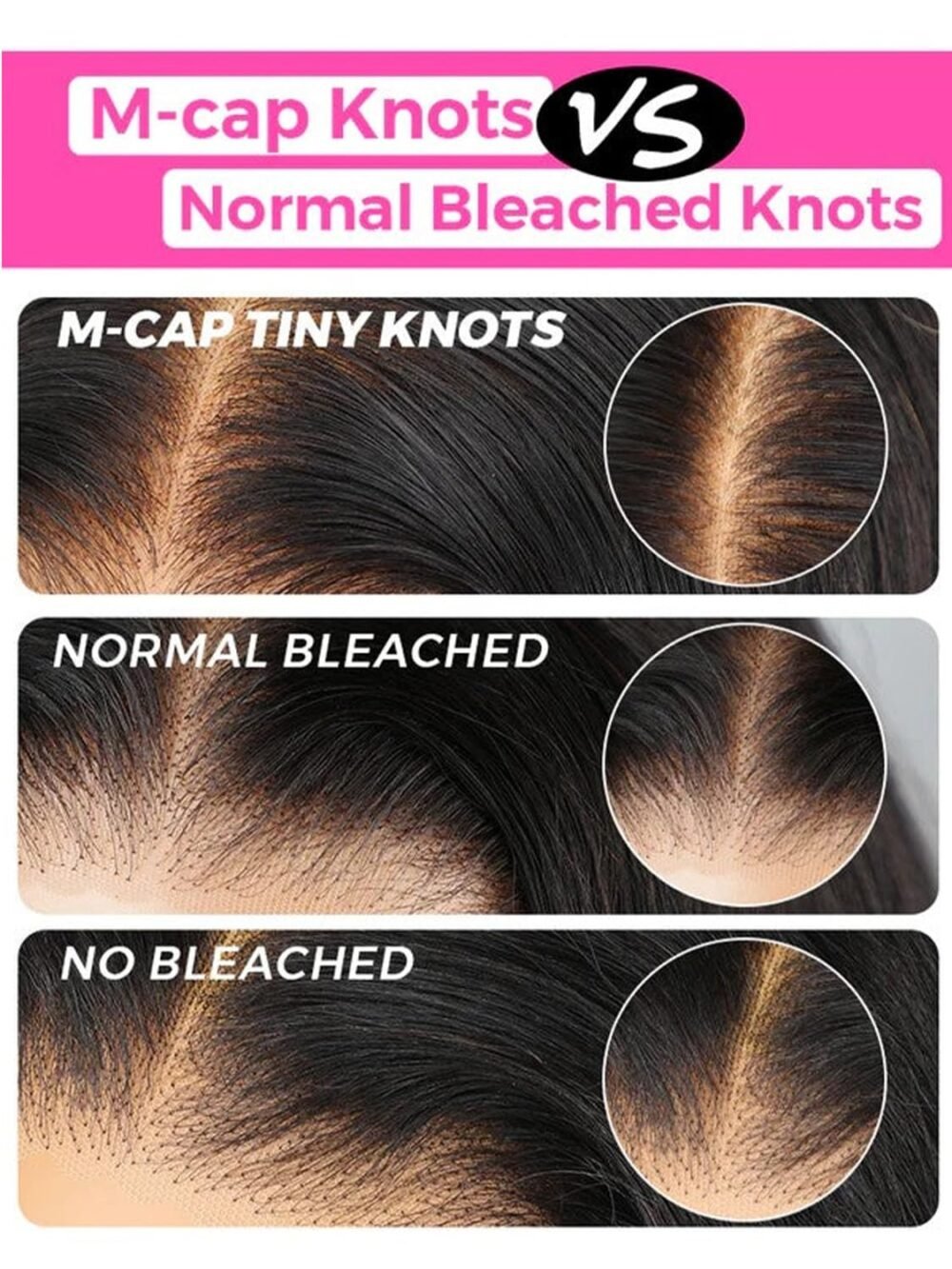 ⁦باروكة شعر طبيعي Domiso 26 بوصة - بدون غراء، رباط HD 8x5، مشذبة مسبقًا، شعر مستقيم حرير، كثافة 180%، لون أسود طبيعي⁩ - الصورة ⁦6⁩