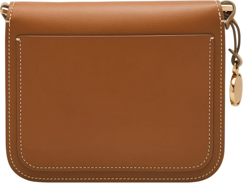 حقيبة "فوسيل" "لينوكس" من الجلد للنساء، حقيبة كروس بودي كبيرة أو صغيرة - الصورة 3