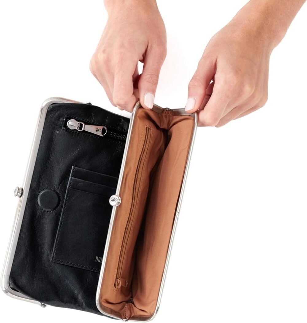 محفظة "هوبو" "لورين" جلدية كلاتش للنساء - الصورة 4