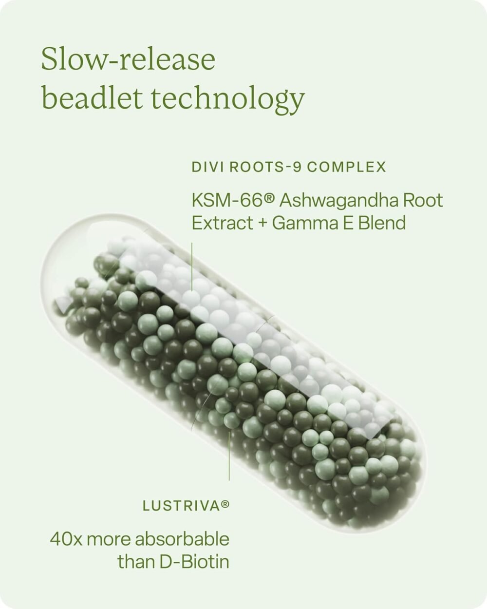 حزمة ديفي الصحية للشعر: سيروم فروة الرأس 1 أونصة سائلة وفيتامينات الشعر - 30 يومًا - الصورة 6