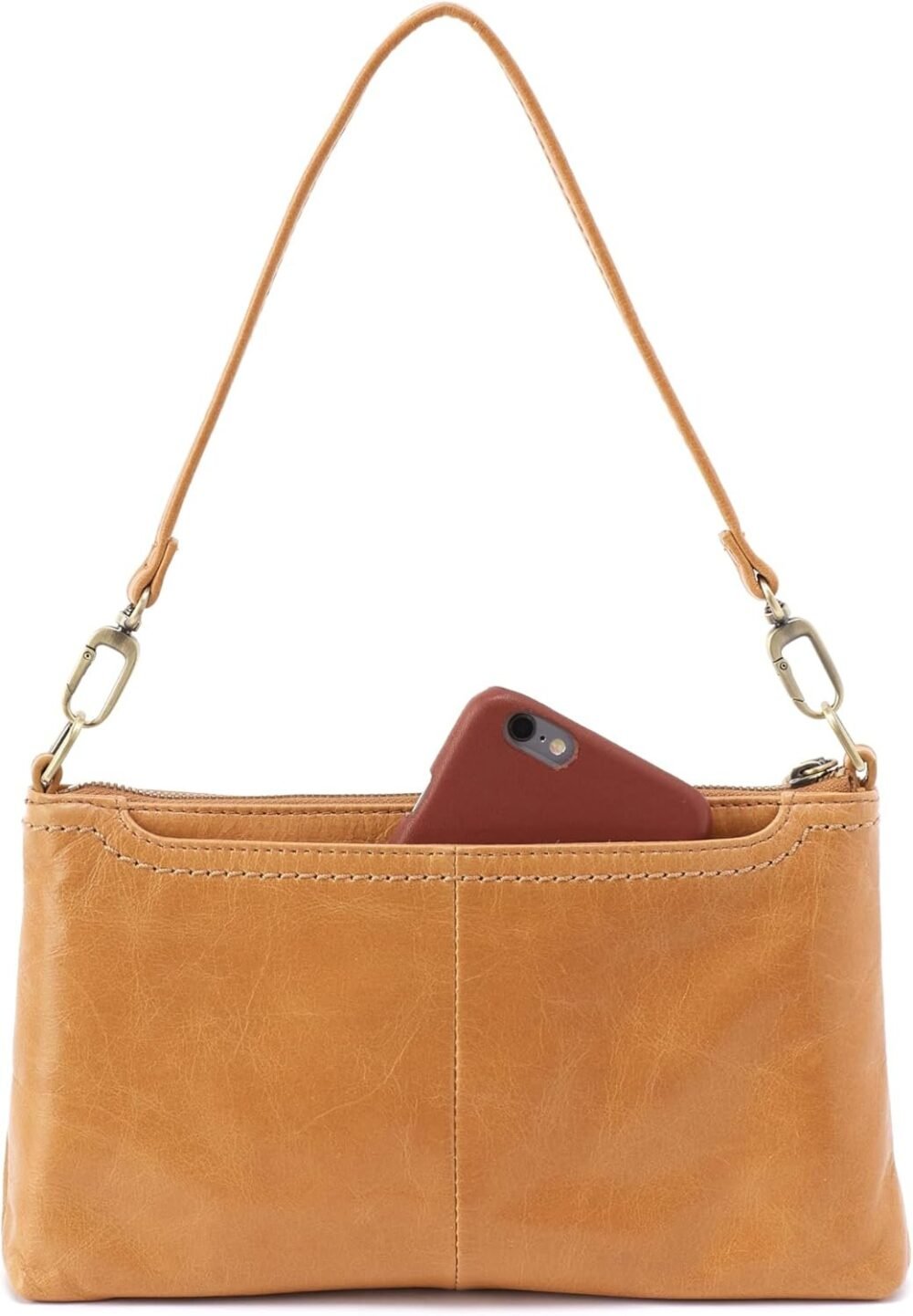 حقيبة "هوبو" "دارسي" كروس بودي من الجلد للنساء، قابلة للتحويل إلى كروس بودي ومعصم - الصورة 3