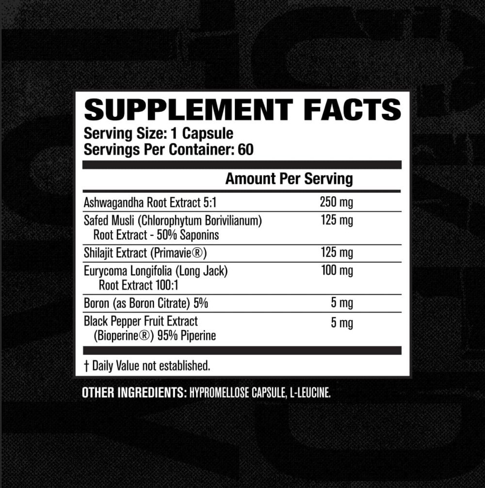 ⁦مكمل جكِد فاكترى لرفع مستوى التستوستيرون للرجال | مثبط الإستروجين مع تونجكات علي - أندروسيرج مضاد للإستروجين + بريما سيرج لزيادة التستوستيرون الطبيعي | لدعم نمو العضلات، الحيوية والطاقة | 30 يومًا⁩ - الصورة ⁦4⁩