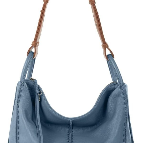 حقيبة "ذا ساك" "لوس فيليز" هوبو جلدية مع بطانة للكتف