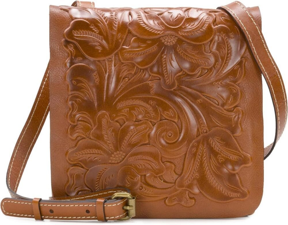 حقيبة "باتريشيا ناش" غرنادا الجلدية كروس بودي للنساء