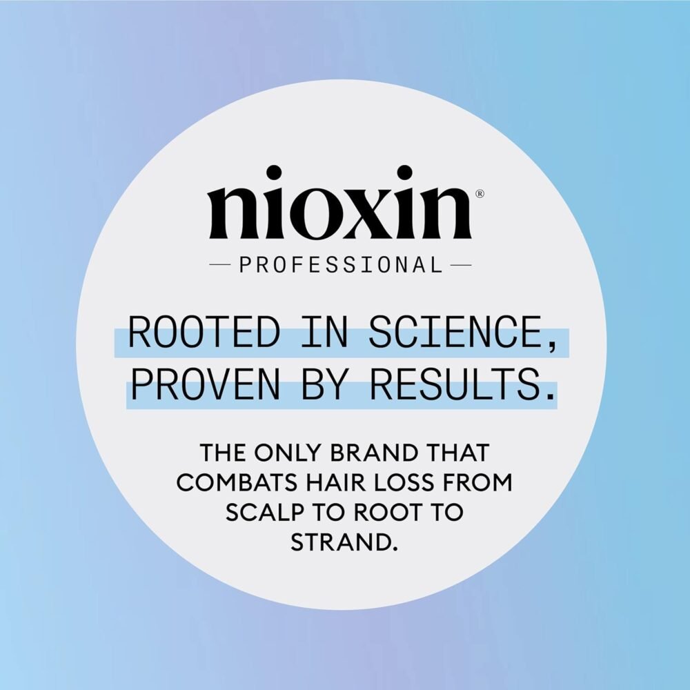 سيروم Nioxin Ultimate Power - علاج مكثف يومي لفروة الرأس مع الكافيين + علاج كثافة الليل، سيروم مضاد للأكسدة للترك على الشعر خلال الليل (حزمة ليل ونهار) - الصورة 6