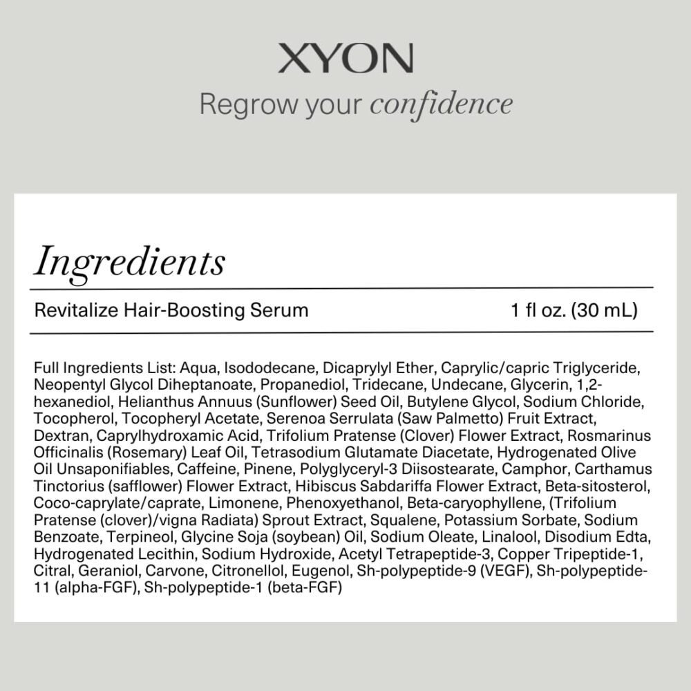 سيروم XYON لتقوية الشعر للنساء - يحفز نمو الشعر ويزيد الكثافة (تركيبة ثنائية المراحل) - الصورة 6