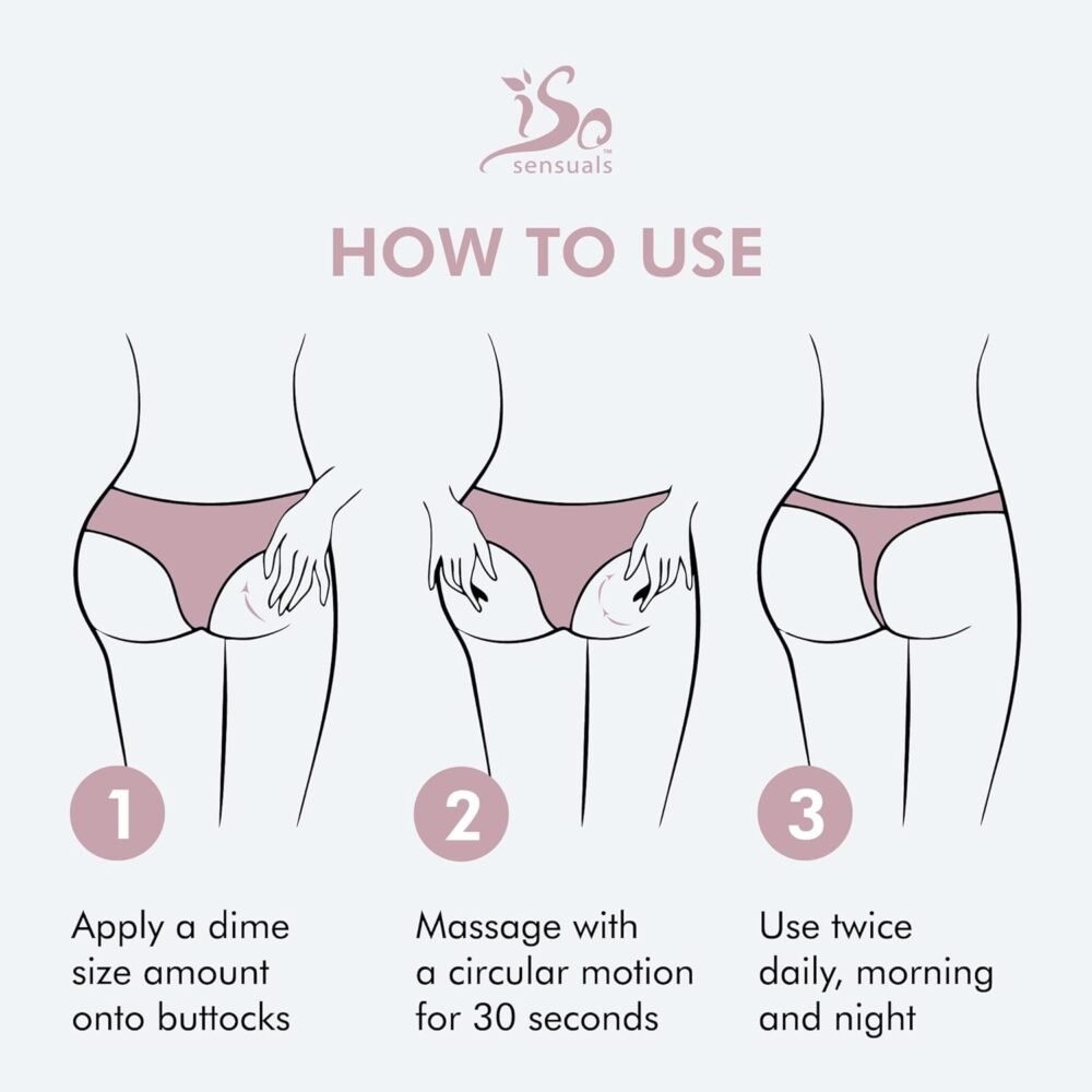 كريم CURVE لتكبير الأرداف - | معزز نمو طبيعي وزيادة الامتلاء، نتائج أسرع وأكثر امتلاءً، عبوة تكفي لمدة شهرين - الصورة 5