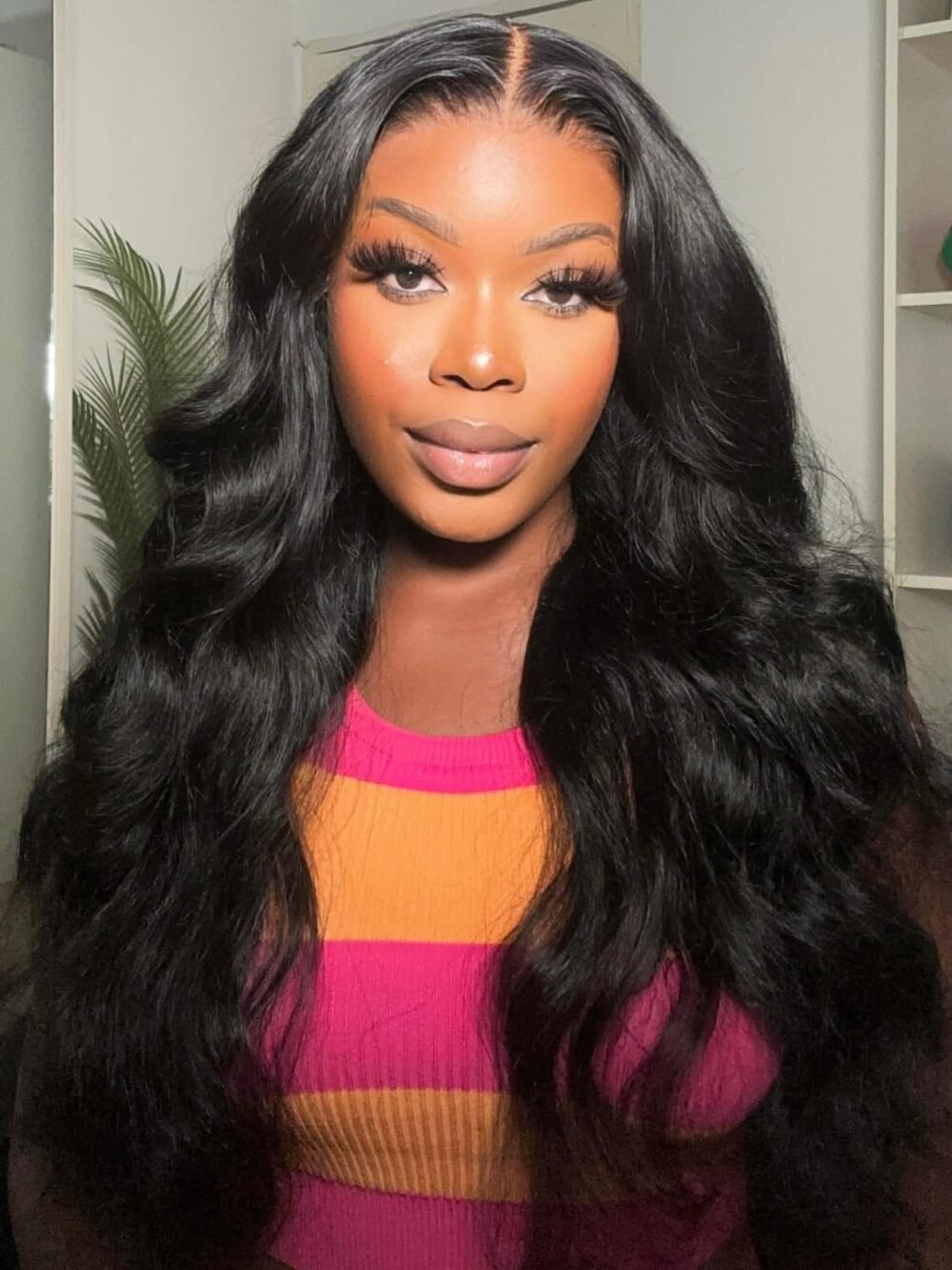 باروكة UNICE Pre Everything Glueless Frontal Wig - Body Wave 22 بوصة من الشعر البشري مع دانتيلا 13x4 HD - الصورة 3