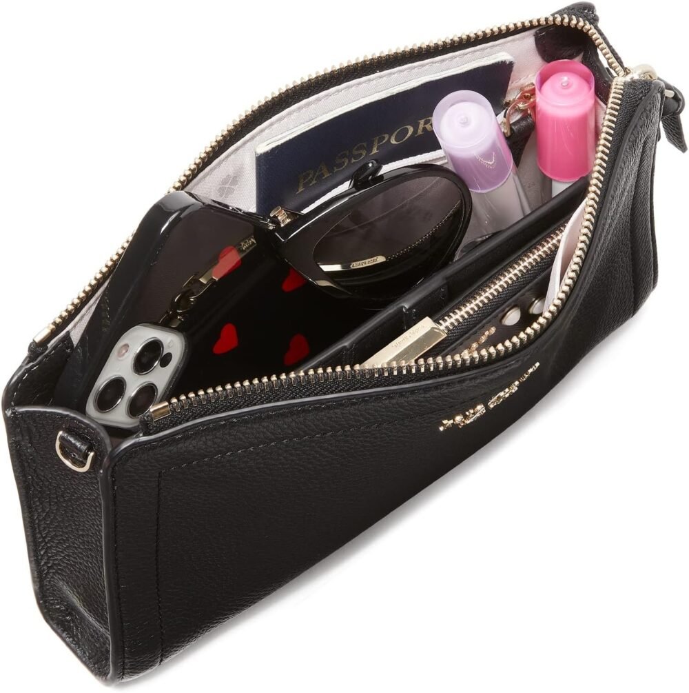 حقيبة "كيت سبيد نيويورك" الصغيرة كروس بودي جلدية بنمط "نوت" للنساء - الصورة 3