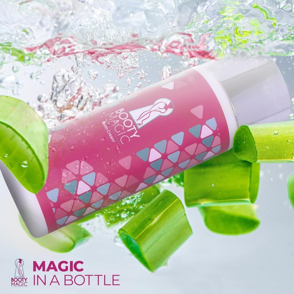 كريم تكبير الأرداف | كريم بحجم 6.8 أونصات يحتوي على مستخلص جذور الماكا، بويراريا ميريفيكا، وألوفيرا لتعزيز الحجم، الامتلاء والنعومة - الصورة 6