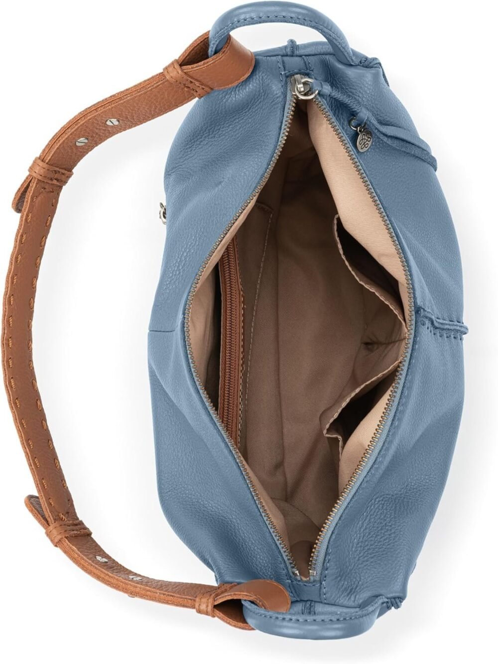 حقيبة "ذا ساك" "لوس فيليز" هوبو جلدية مع بطانة للكتف - الصورة 3