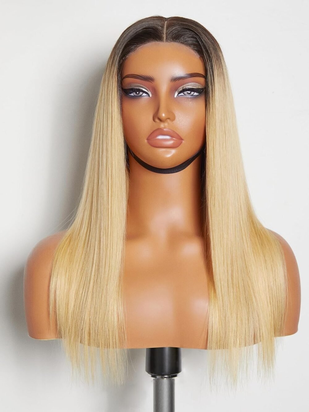 ⁦باروكة شعر بشري 18 بوصة، 7x6، كثافة 180%، باروكة شعر بشري مستقيمة، بدون غراء، جاهزة للاستخدام، لون طبيعي⁩ - الصورة ⁦6⁩